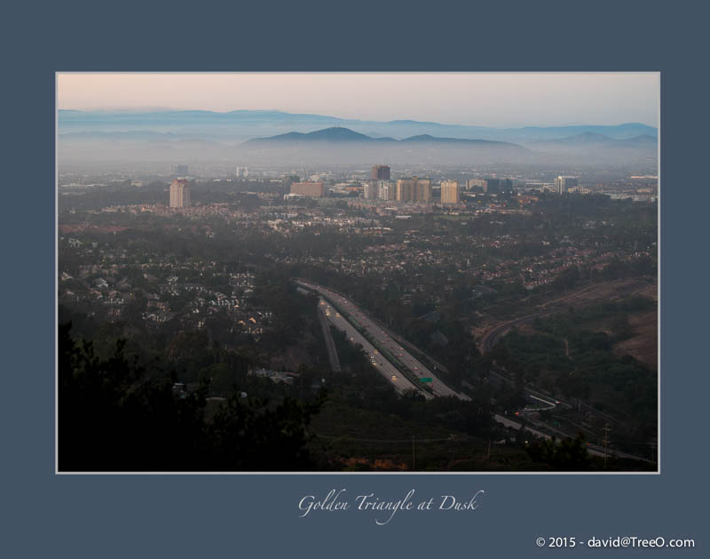 University City from Mt. Soledad, San Diego - July 12, 2009